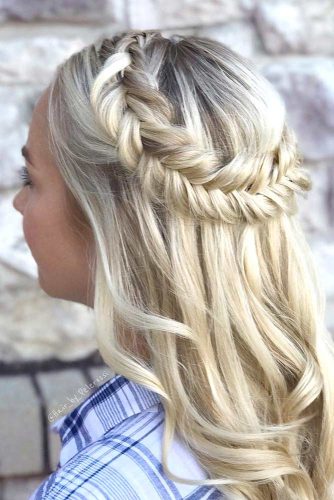Popular Styles: Simple, Waterfall, and Fishtail Crown picture3