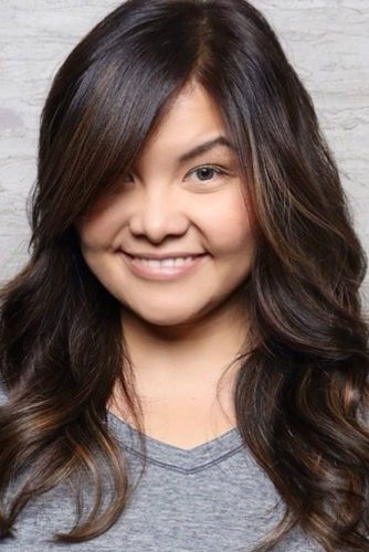 Cute Side Bangs For Long Hair #sidebangswithlonghair #sidebangswithlayers