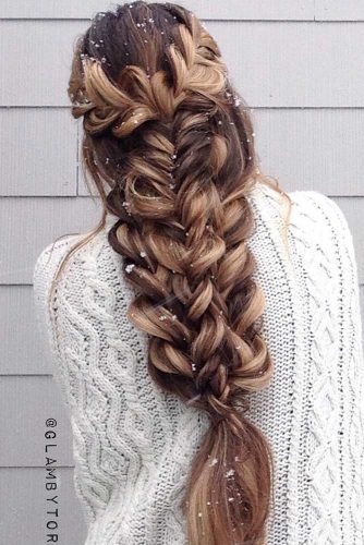 Gorgeous Winter Hairstyles For Long Hair 0504