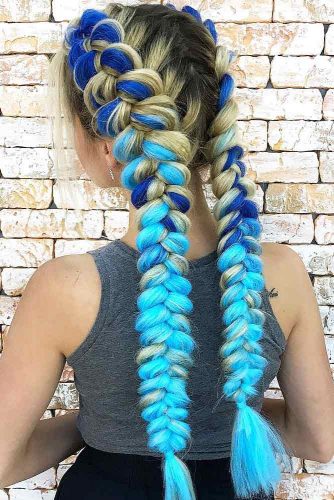 Cute Double Dutch Braids for Blonde Hair picture 3