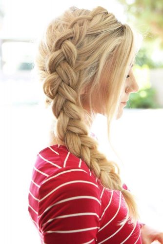 Cute Double Dutch Braids for Blonde Hair picture 1