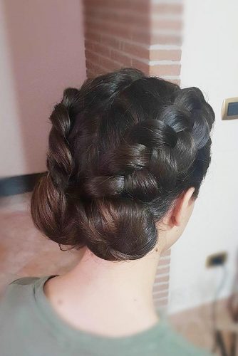 Low Buns with Double Dutch Braids picture 1