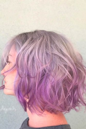 Geode Hair Color on Bob Haircut picture2