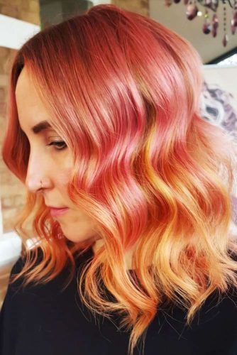 42 Peach Hair Is The Newest Trend LoveHairStyles