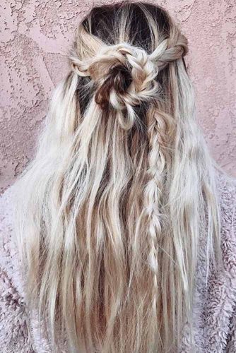 Cute Half Up Half Down Hairstyles picture3