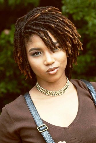 Hairstyles For Short Dreads picture1