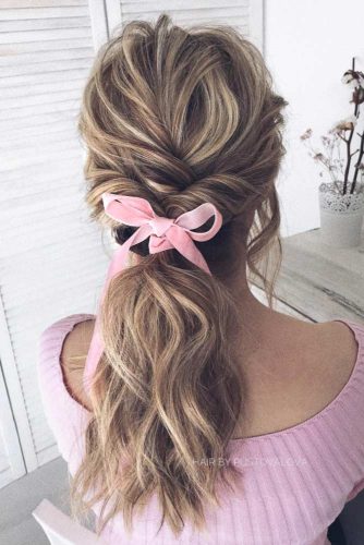 Trendy Ponytail For Stylish Girls To Look Charming #ponytail #longhair