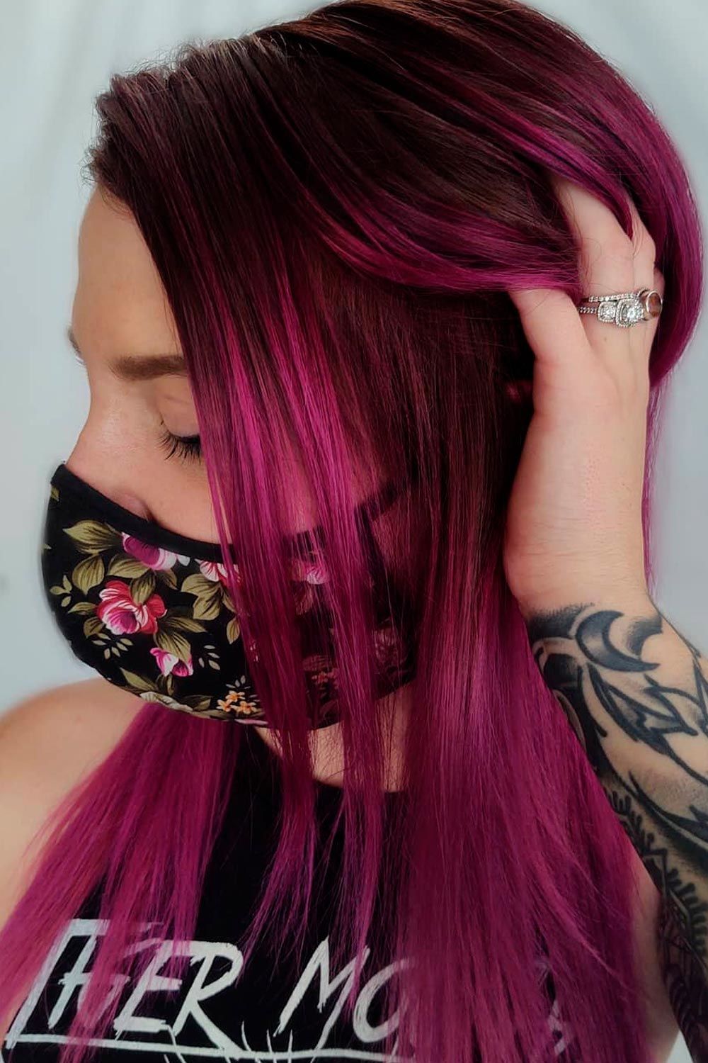 Flirty Burgundy Hair Shades Ideas