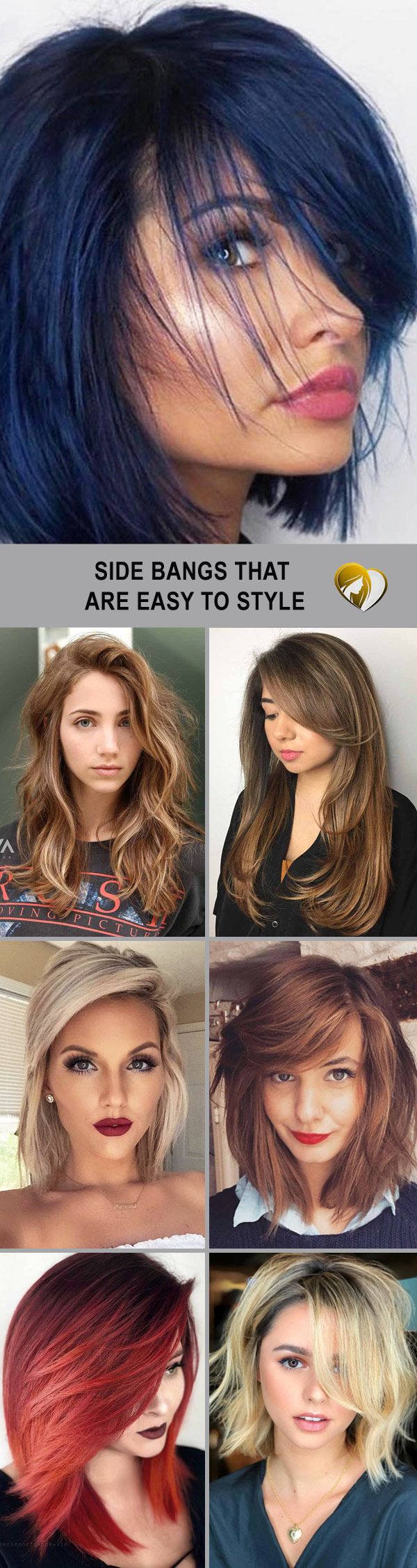 34 Easy Styling And Cute Side Bangs Lovehairstyles Com