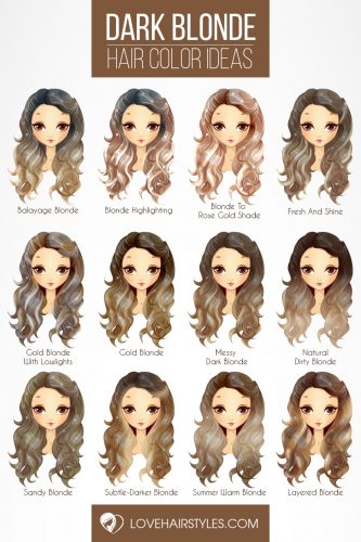 Pin on Beauty Dark Blonde Hair Colors