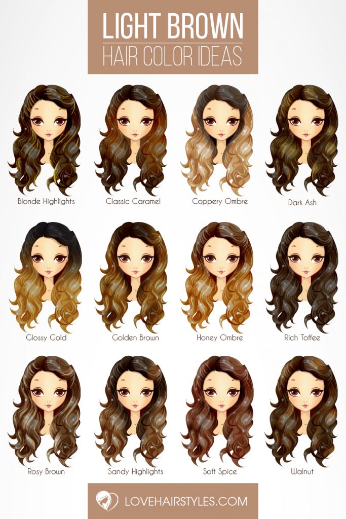 70+ Sexy Light Brown Hair Color Ideas - Love Hairstyles