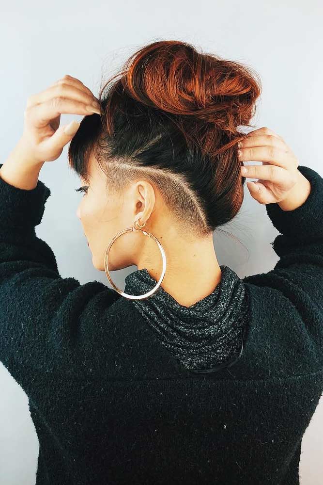 Undercut Hairstyle #undercuthairstyles #undercutwomen