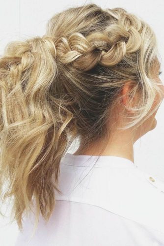 Upgraded Ponytails with Braided Hairstyles picture 1