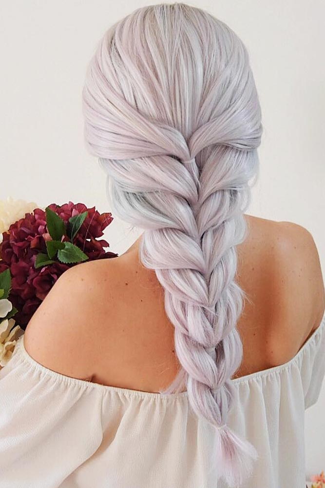 Trendy Pull Through Braided Hairstyles #braids #longhair