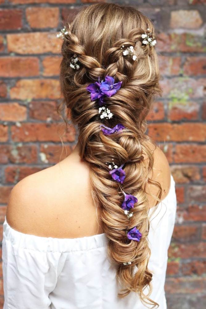 In Bloom 10 Flower Hairstyles Were Gushing Over Now  All Things Hair US