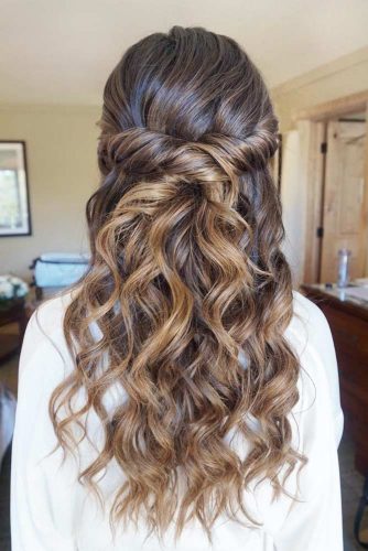 18 Nice Holiday Half Up Hairstyles For Long Hair Lovehairstyles Com