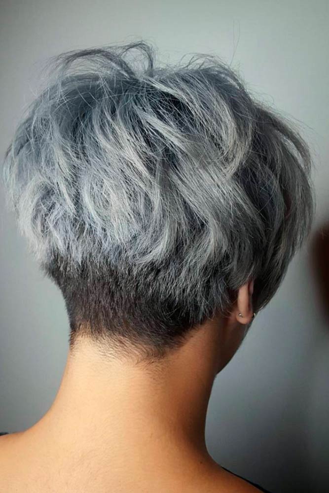 Cute Short Grey Hairstyles picture2