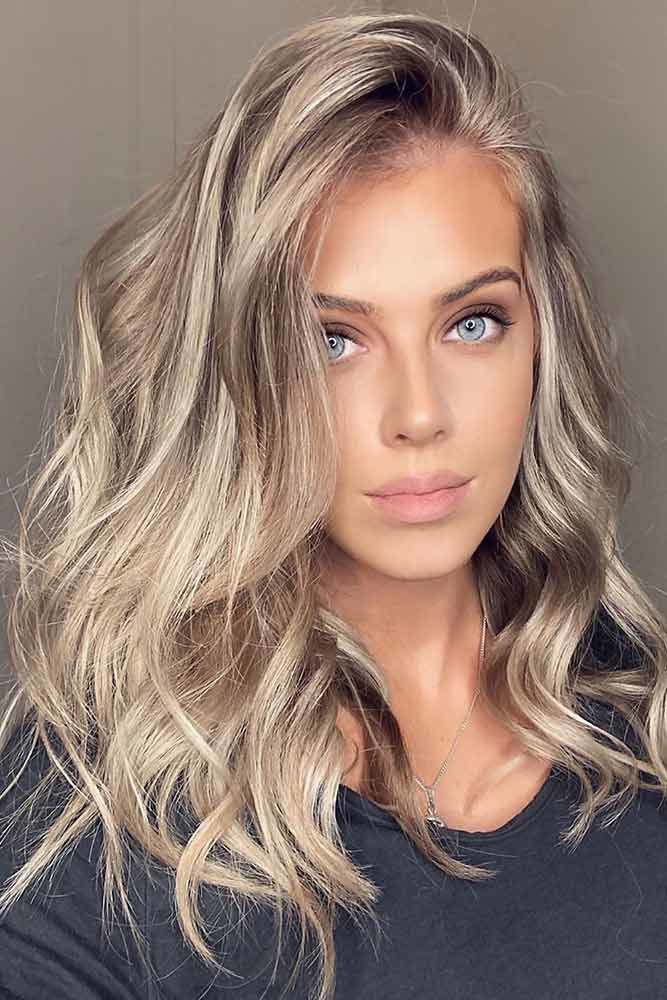 dark hair color ideas with highlights