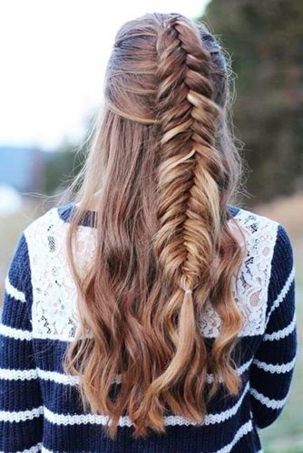 35 All-Time And Fun Fishbone Braids | LoveHairStyles.com