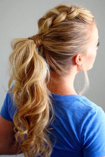 Nice Ponytail Hairstyles for Holiday picture1