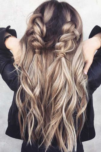 Loose Five-Minute Hairstyles with Braids picture2