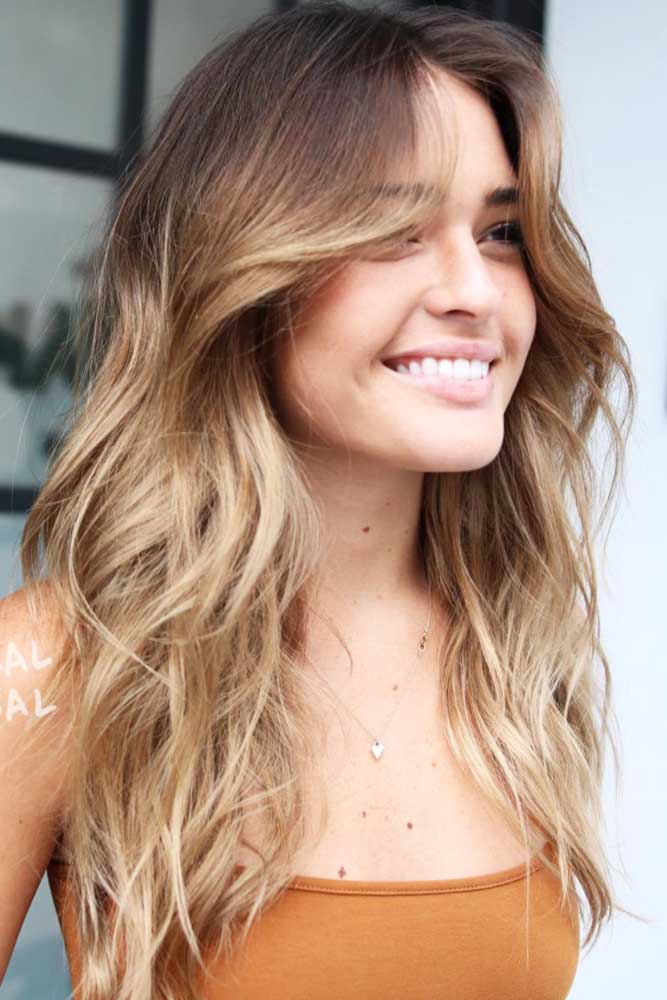 Hairstyles For Long Hair And Square Faces / The Most Flattering 50