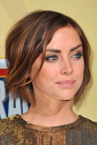 Jessica Stroup Classic Chin Length Bob