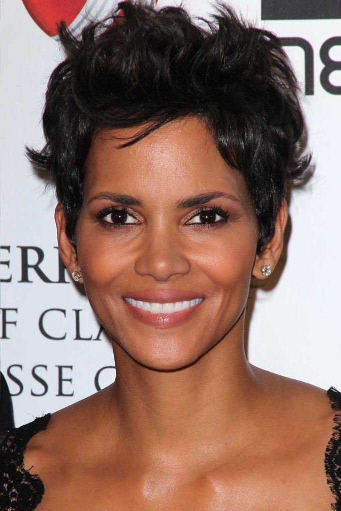 Spiked Up Pixie Haircut Like Halle Berry #shorthaircut #longpixie