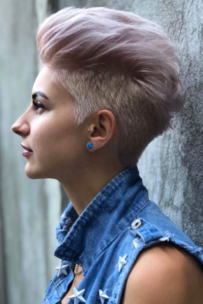 Undercut Pixie #undercut #shortpixie