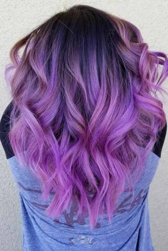 52 Tempting And Attractive Purple Hair Looks