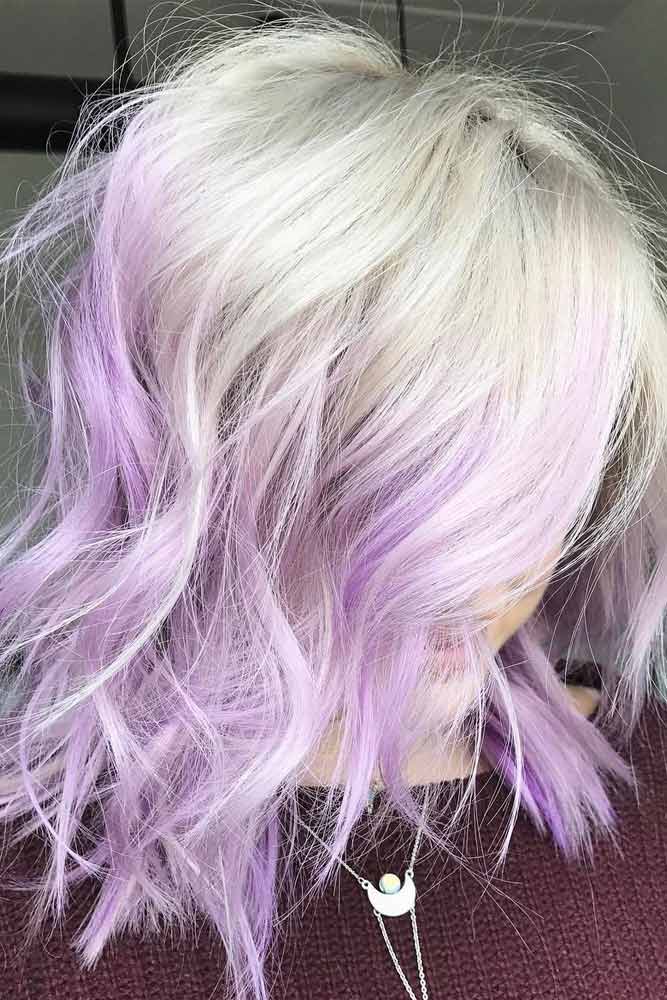 Light Purple Hair for Romantic Look picture 2