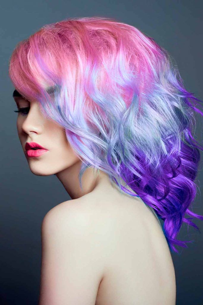 52 Tempting And Attractive Purple Hair Looks | LoveHairStyles.com