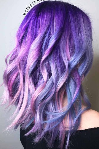 70 Tempting And Attractive Purple  Hair  Looks 