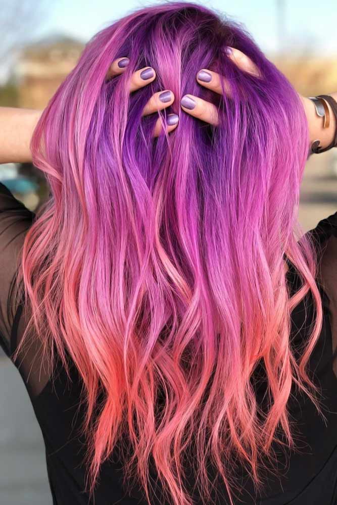 70 Tempting And Attractive Purple Hair Looks