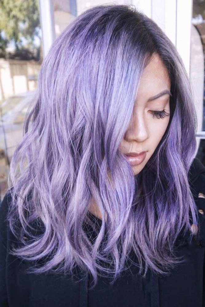 70 Tempting And Attractive Purple Hair Looks