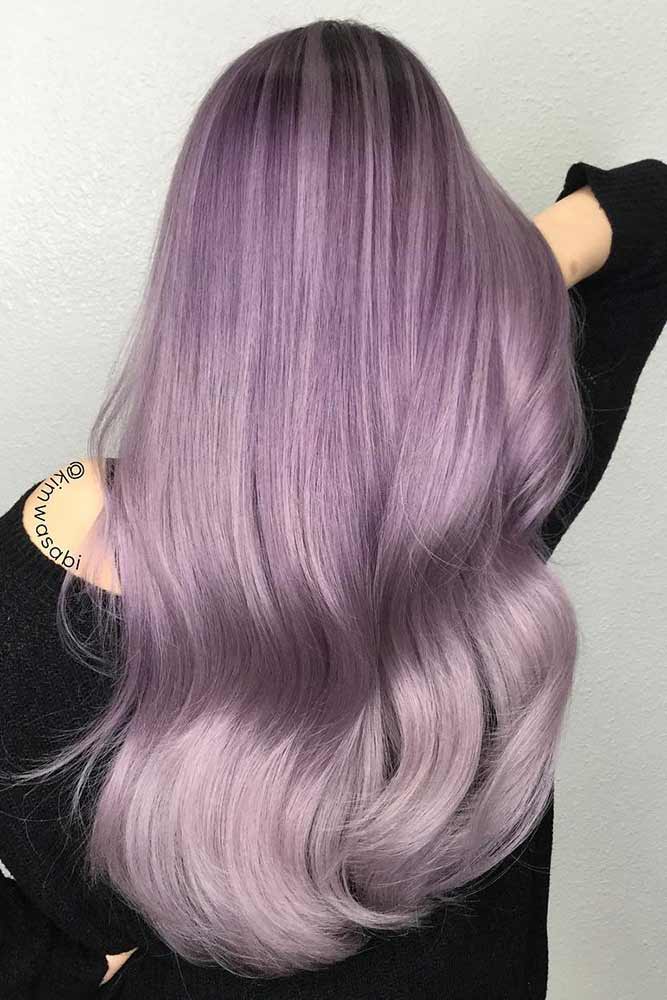 70 Tempting And Attractive Purple Hair Looks Lovehairstyles Com