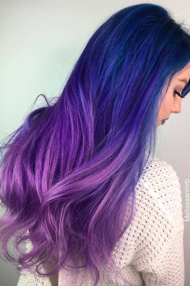 70 Tempting And Attractive Purple Hair Looks ...