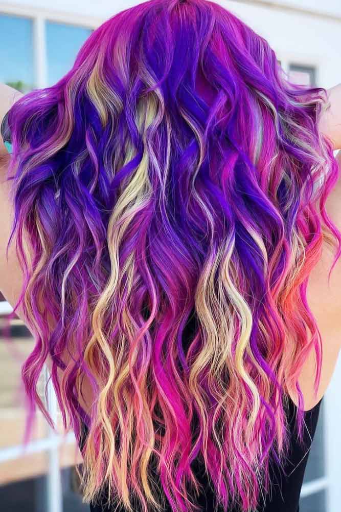 52 Tempting And Attractive Purple Hair Looks 