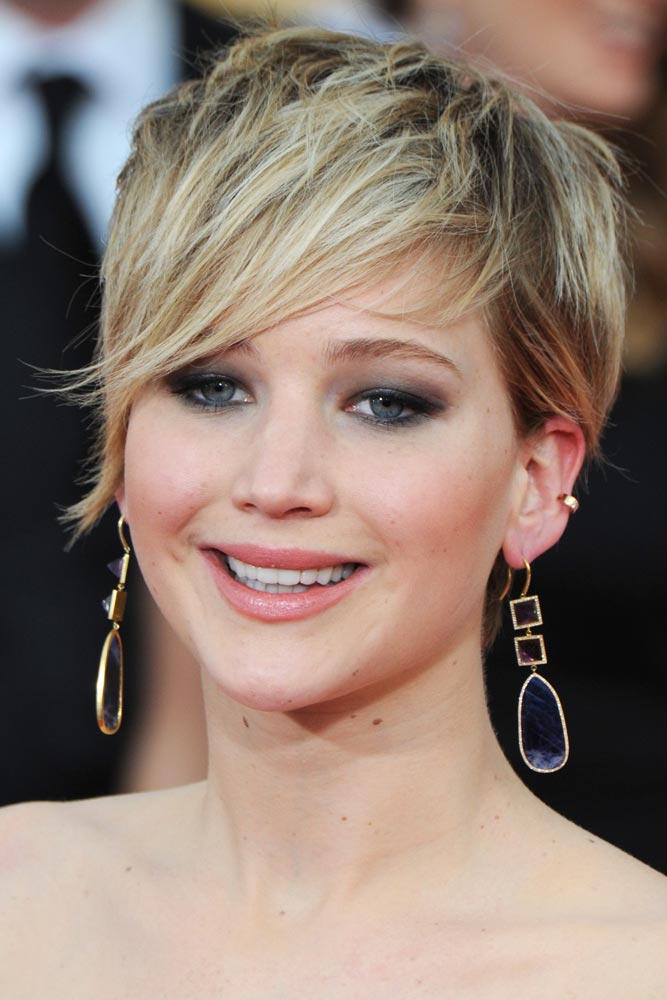 jennifer lawrence pixie haircut 2022