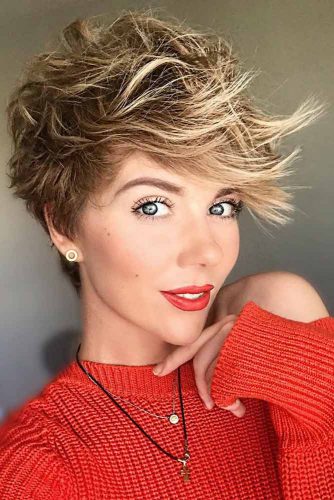 Two Tone Pixie Cut