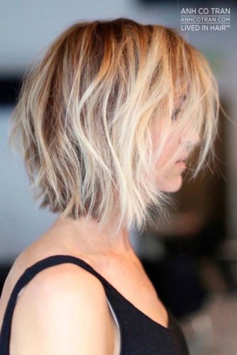 35 Low-Maintenance Soft Curly Bob Haircuts : Curly Hair Straight Haircut  Shapes