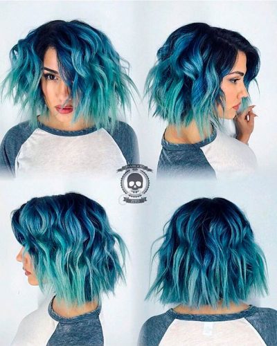 short curly punk hairstyles