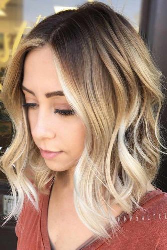 Beautiful Wavy Blonde Balayage