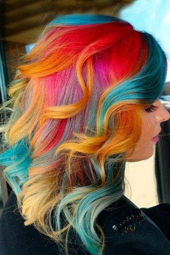 69 Colored Curly Hairstyles Thatll Make You Swoon  Essence