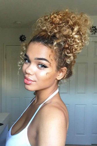 Natural Hair Updo Hairstyles For Black Women