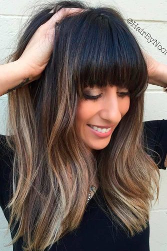22 Nice And Flattering Hairstyles With Bangs Lovehairstyles Com