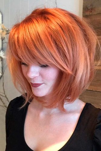 22 Nice And Flattering Hairstyles With Bangs Lovehairstyles Com