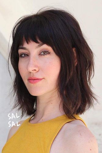 22 Nice And Flattering Hairstyles With Bangs Lovehairstyles Com