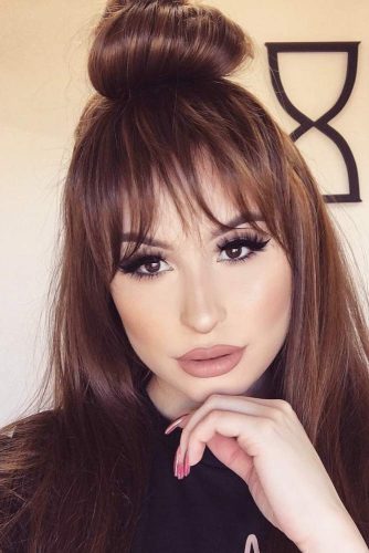 22 Nice And Flattering Hairstyles With Bangs