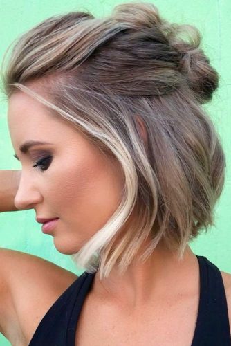 Short Hairstyles Up